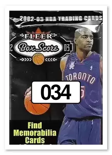 2002-03 Fleer Box Score US - Paul Pierce