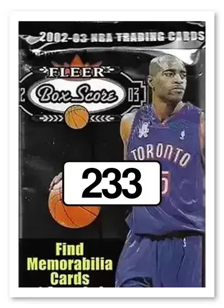 2002-03 Fleer Box Score US - Tim Duncan