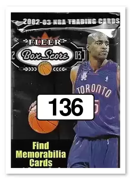 2002-03 Fleer Box Score US - Yao Ming