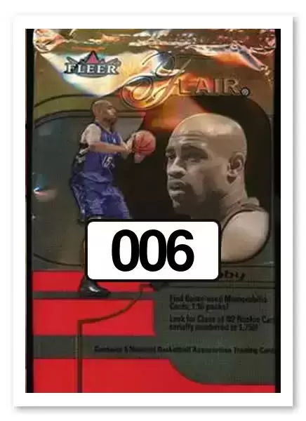 2002-03 Fleer Flair US - Wang Zhizhi