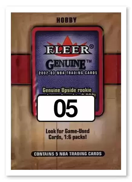 Fleer 2002-03 Genuine US - Jason Kidd