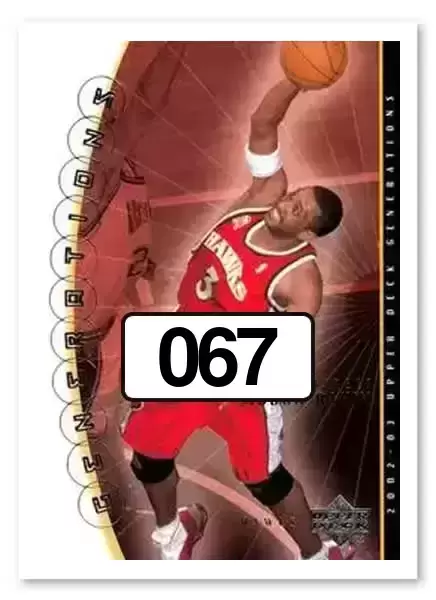 2002-03 Upper D.E.C.K. Generations US - Juan Dixon
