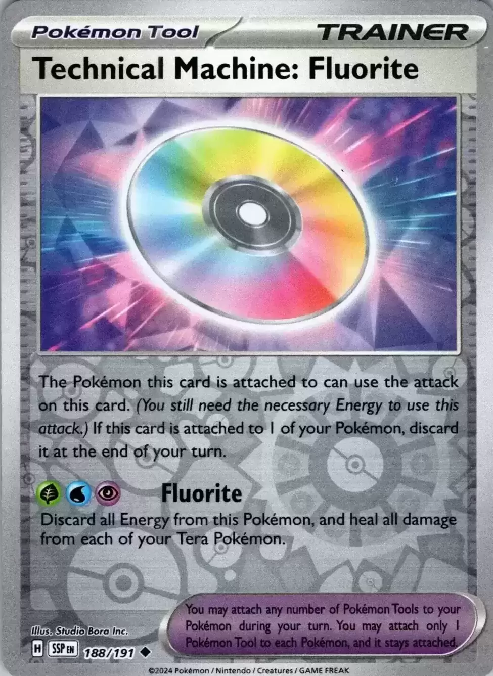 Surging Sparks SSPEN - Technical Machine: Fluorite Reverse