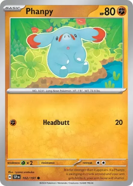 Surging Sparks SSPEN - Phanpy