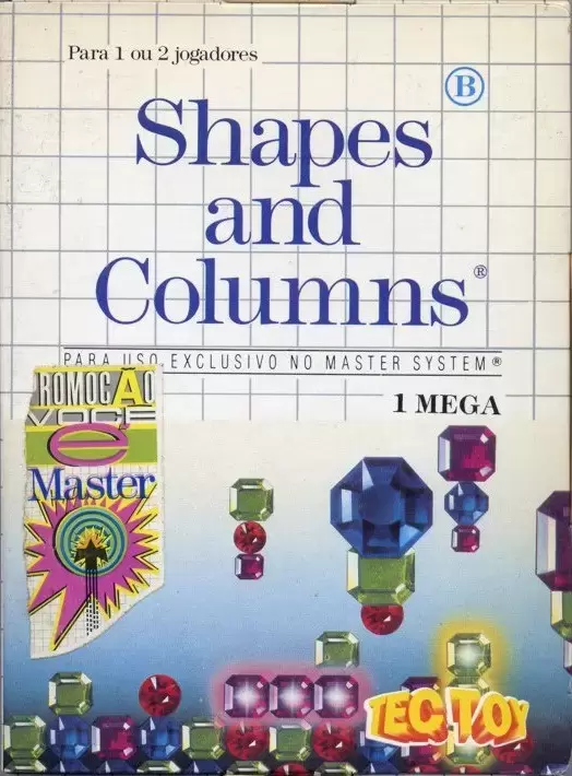 Tectoy - Jeux Master System Brésil - Columns
