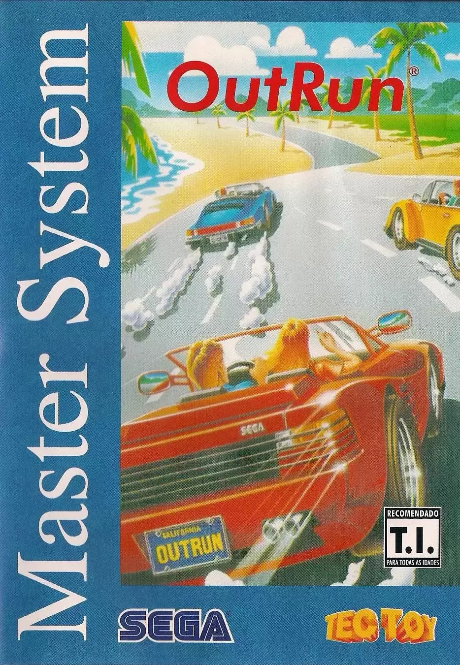 Tectoy - Jeux Master System Brésil - Out Run