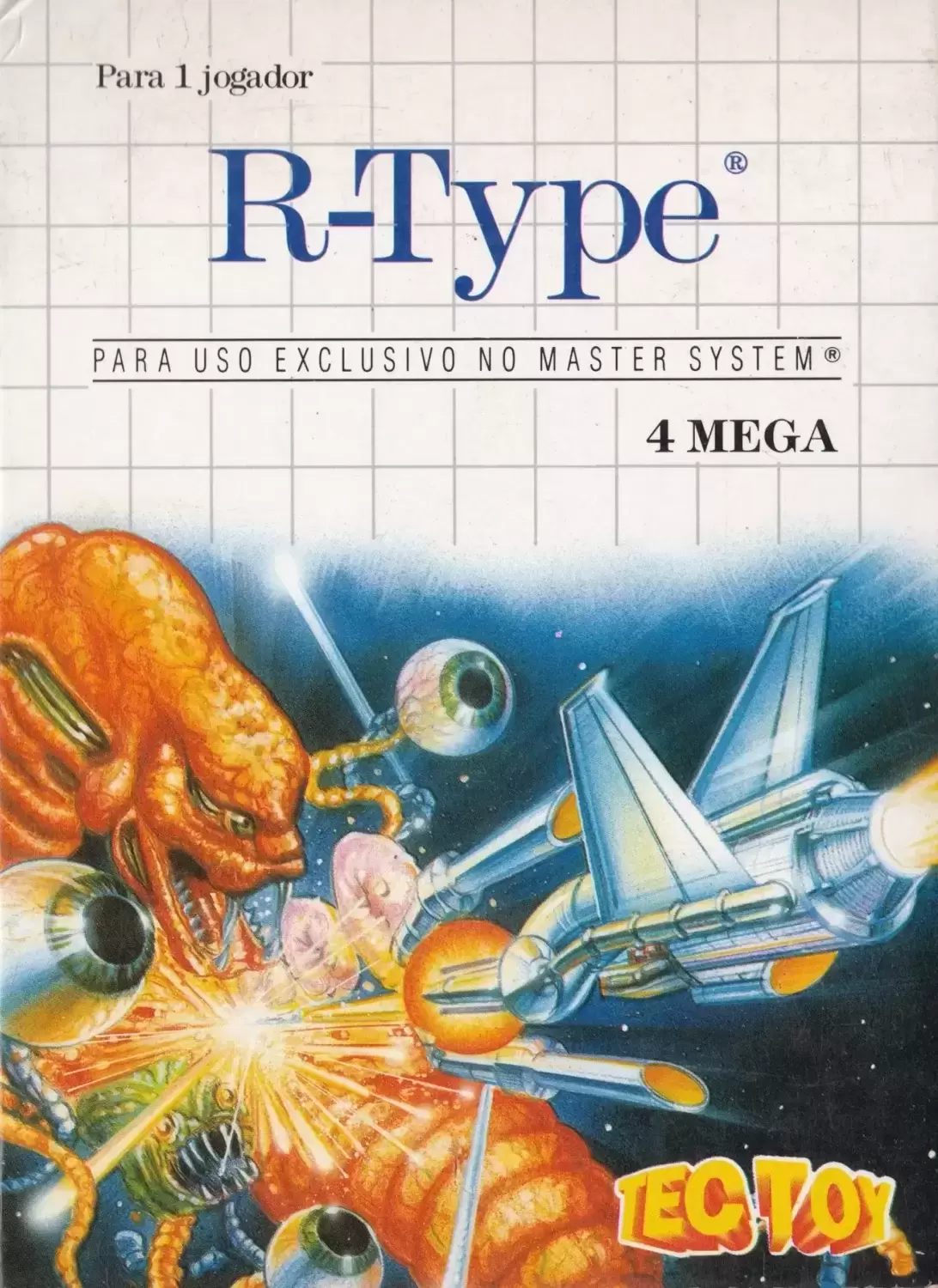 Tectoy - Jeux Master System Brésil - R-Type