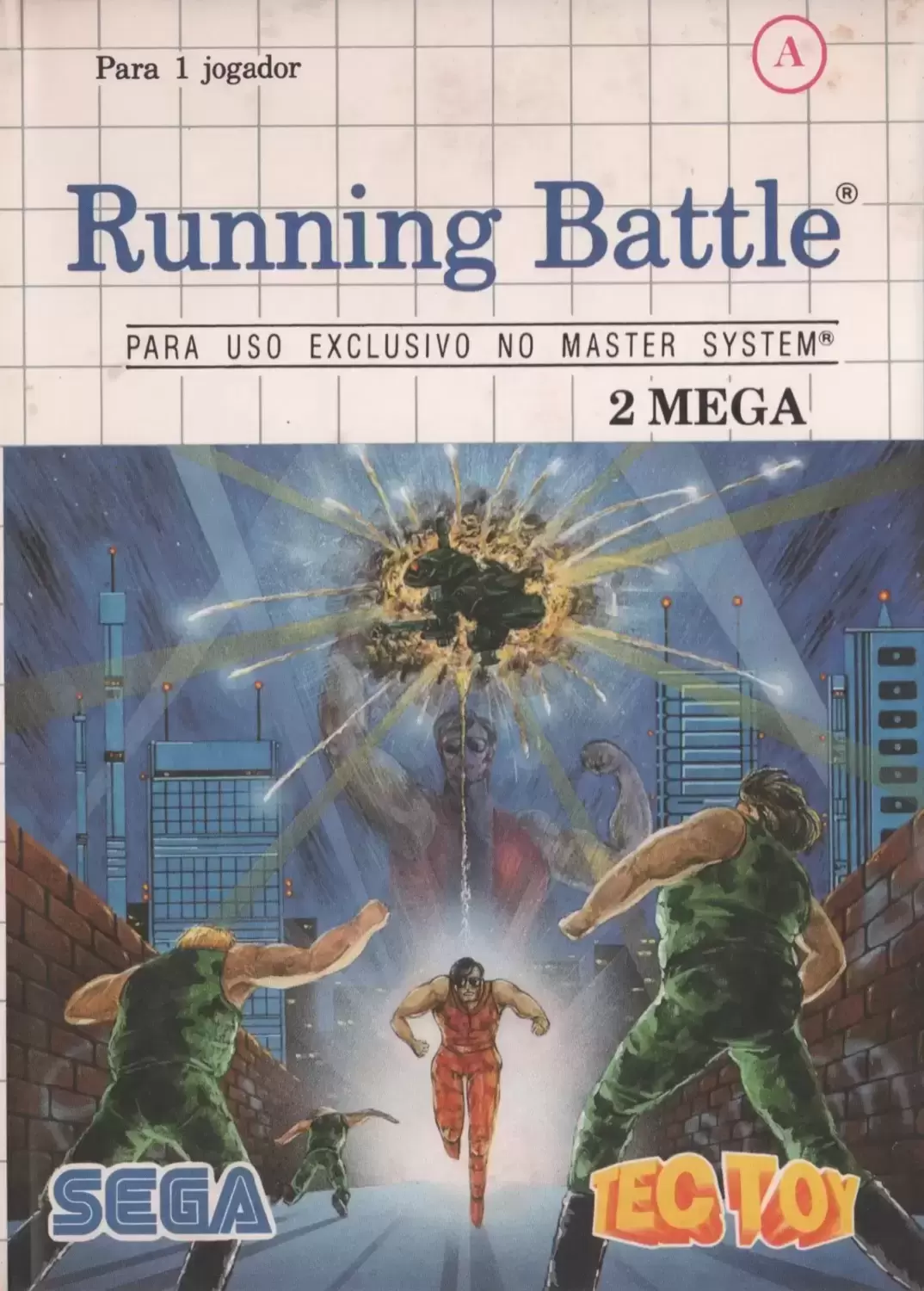 Tectoy - Jeux Master System Brésil - Running Battle