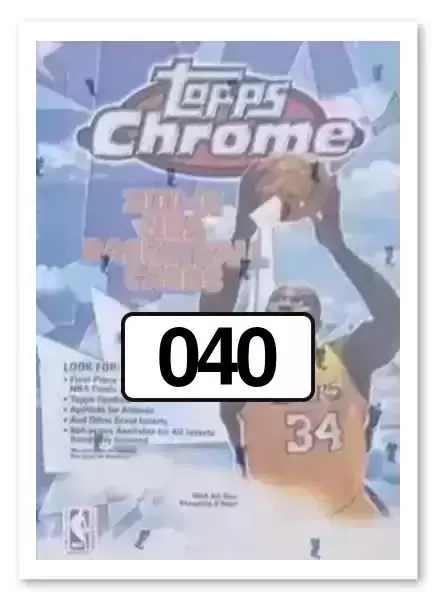 2000-01 Topps Chrome - Tim Duncan