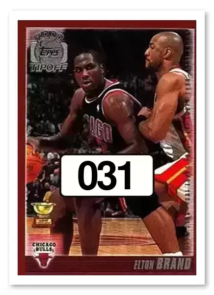 2000-01 Topps Tipoff - Rasho Nesterovic