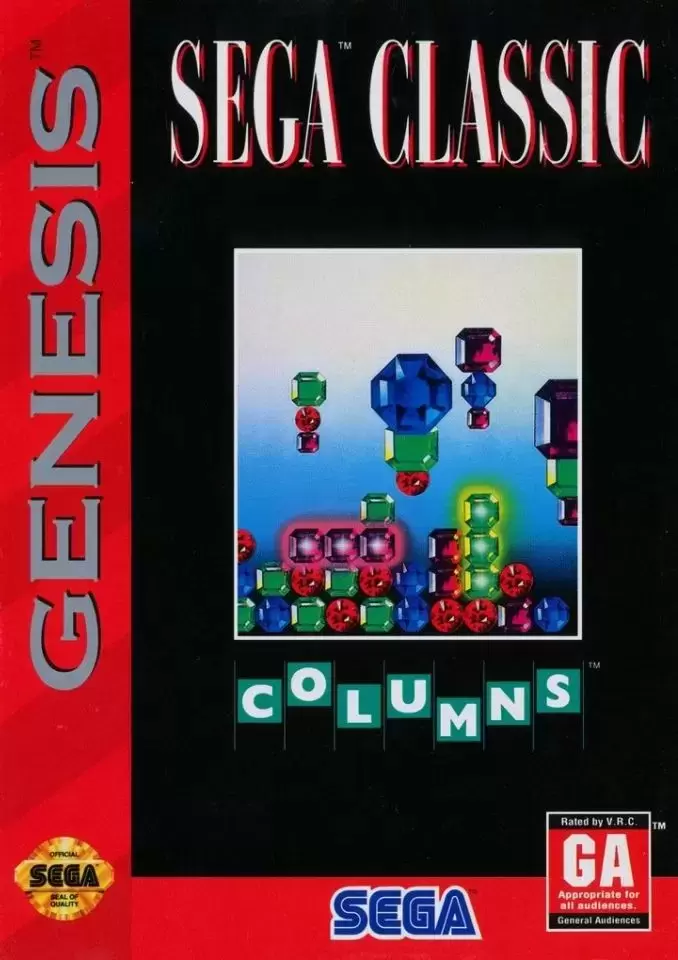 US - Jeux SEGA Genesis - Columns