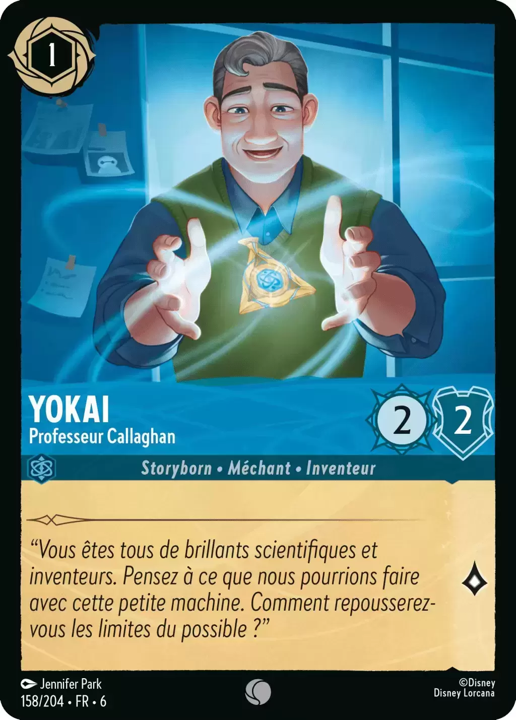 La Mer Azurite - Chapitre 6 - Yokai, Professeur Callaghan