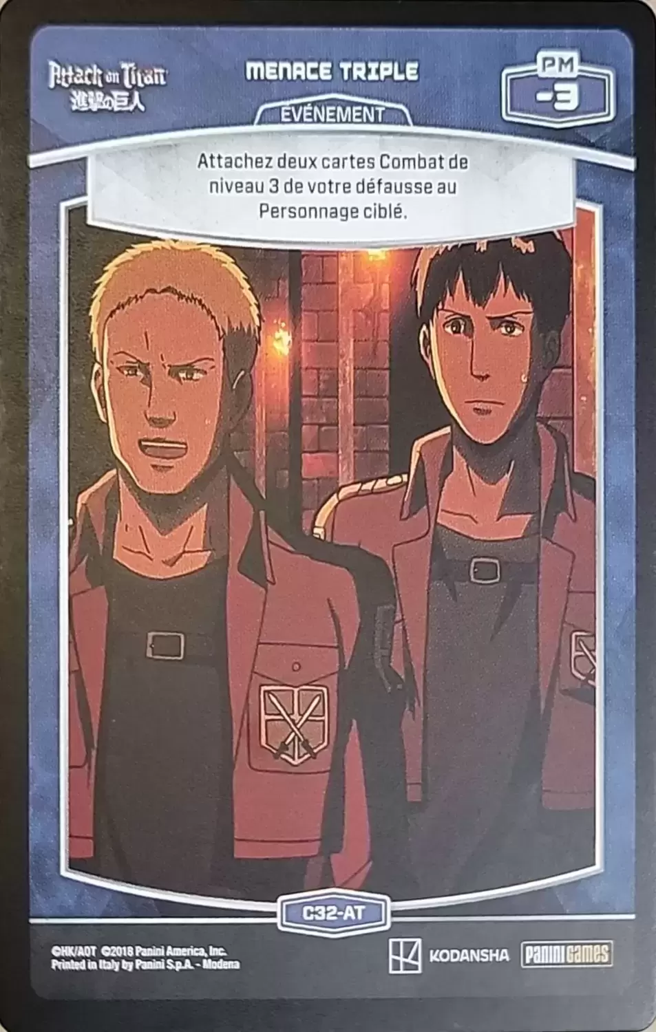 Attack On Titan-VF - Menace triple
