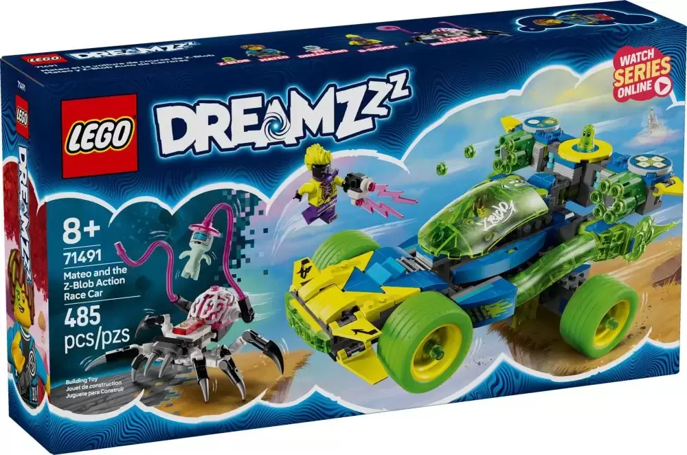 LEGO DreamZZZ - Mateo and the Z-Blob Action Race Car