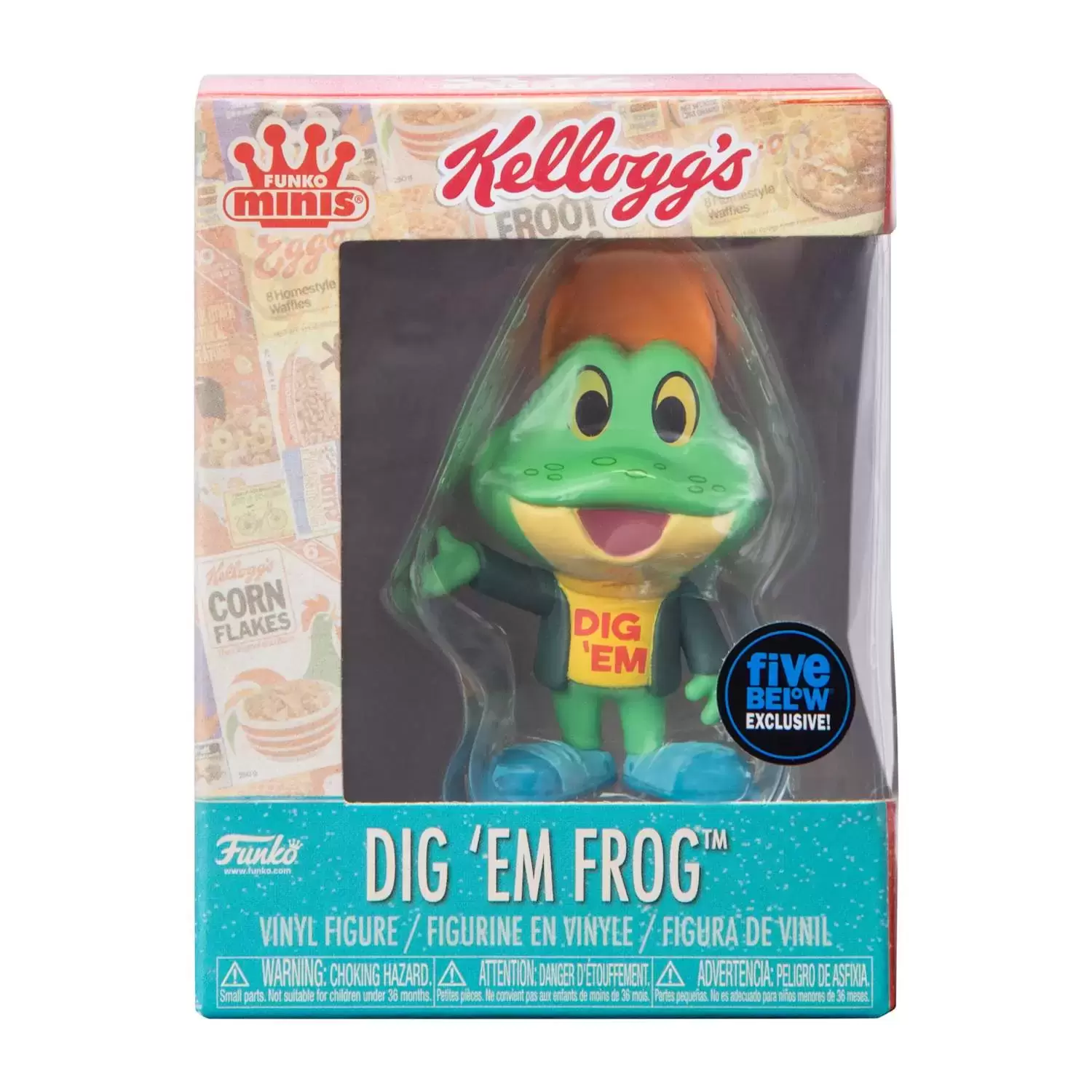 Funko Minis - Kellogg\'s - Dig\'Em Frog