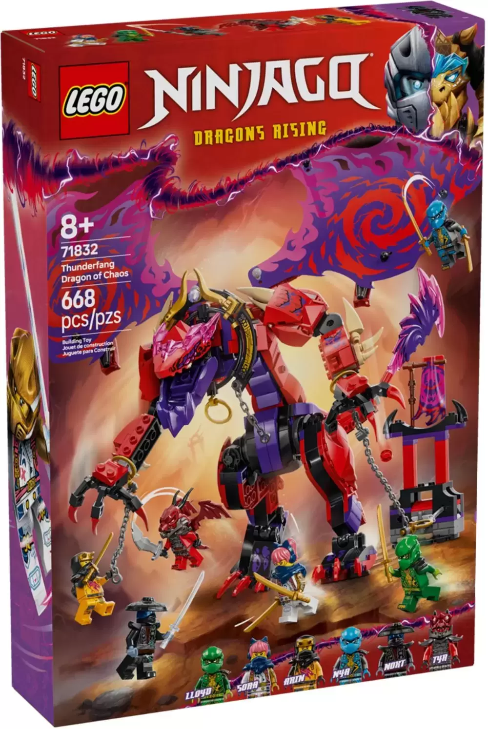 LEGO Ninjago - Croc-de-tonnerre : le dragon du chaos