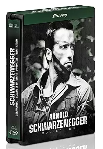 Blu-ray Steelbook - Conan le barbare + Commando + Predator + Terminator [Édition SteelBook limitée]