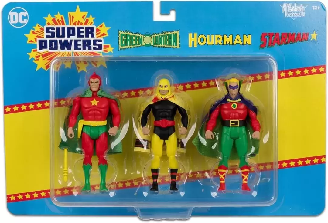 McFarlane - DC Super Powers - Starman, Hourman & Green Lantern Alan Scott