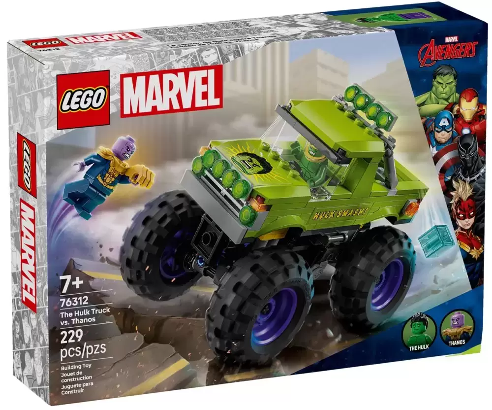 LEGO MARVEL Super Heroes - The Hulk Truck vs. Thanos