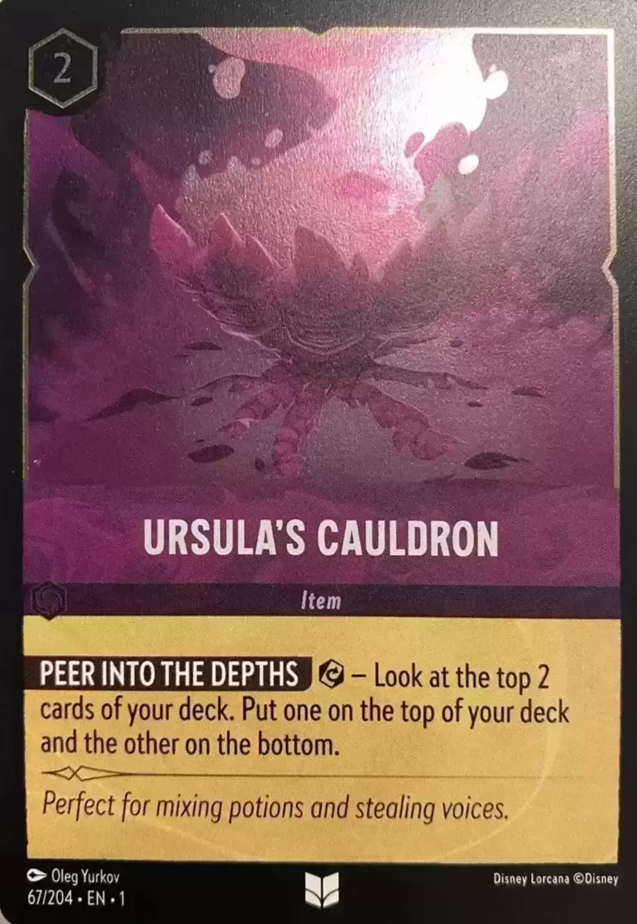 The First Chapter - Ursula\'s Cauldron - Foil