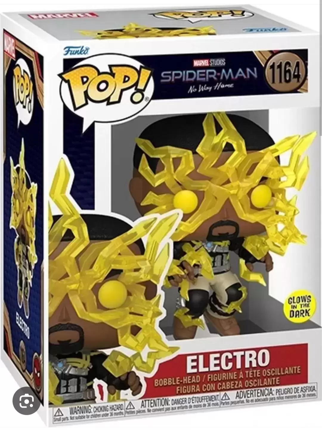 POP! MARVEL - Spider-Man No Way Home - Electro GITD