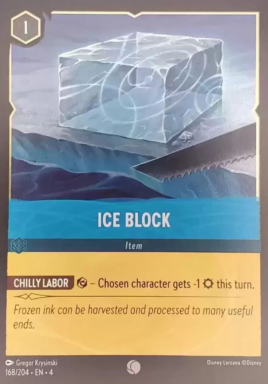 Ursula\'s Return - Ice Block - Foil