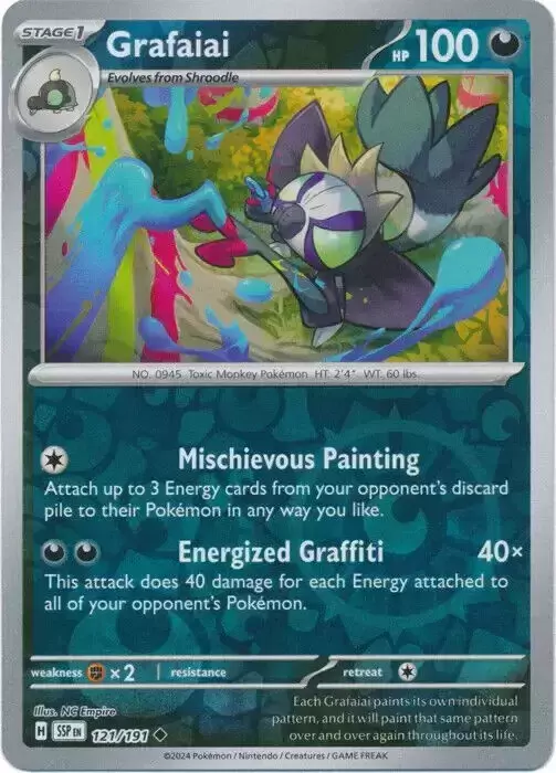 Surging Sparks SSPEN - Grafaiai Reverse
