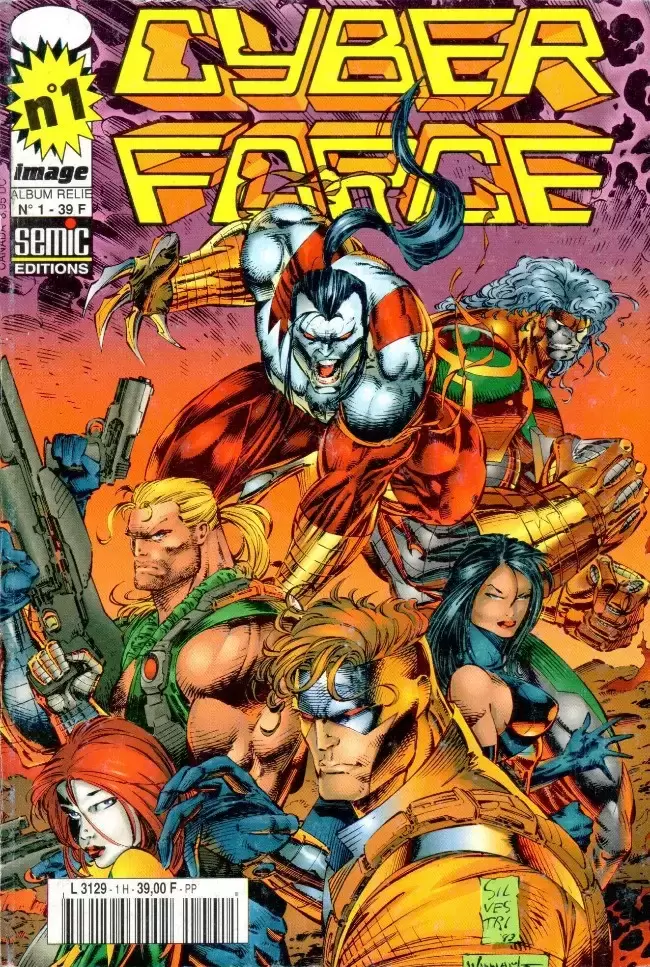 Cyber Force - Semic - Album N°1 (du n°1 au n°3)