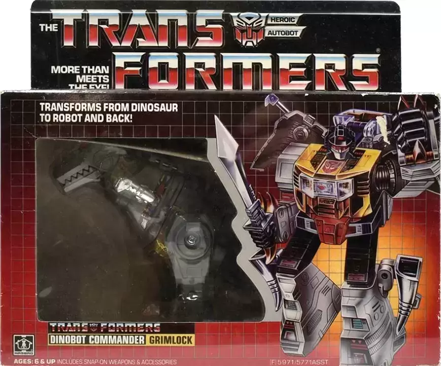 Transformers G1 - Grimlock (Dinobot Commander)