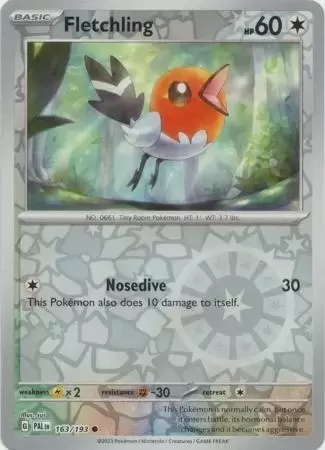 Paldea Evolved - PALEN - Fletchling Reverse