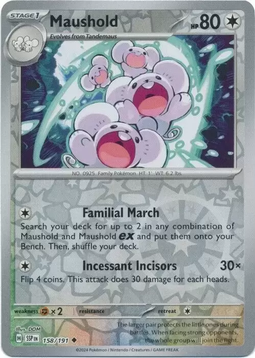Surging Sparks SSPEN - Maushold Reverse