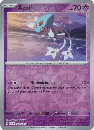 Surging Sparks SSPEN - Azelf Reverse