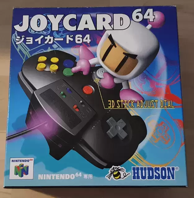 Manettes / Joystick / PAD Multi-Plateformes - Hudson Soft - Joycard 64