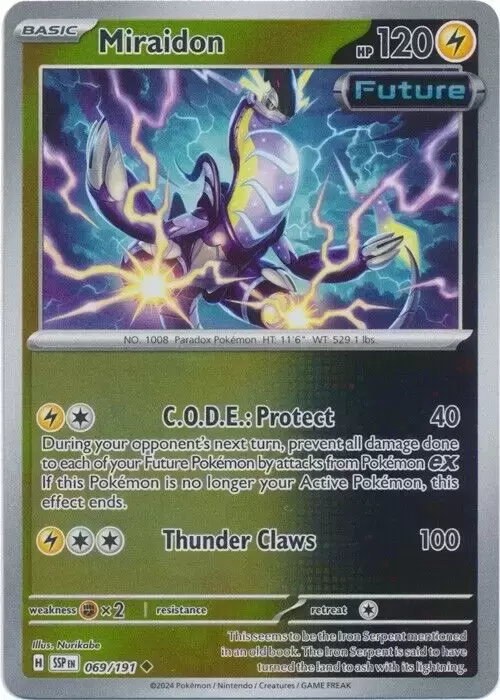 Surging Sparks SSPEN - Miraidon Reverse