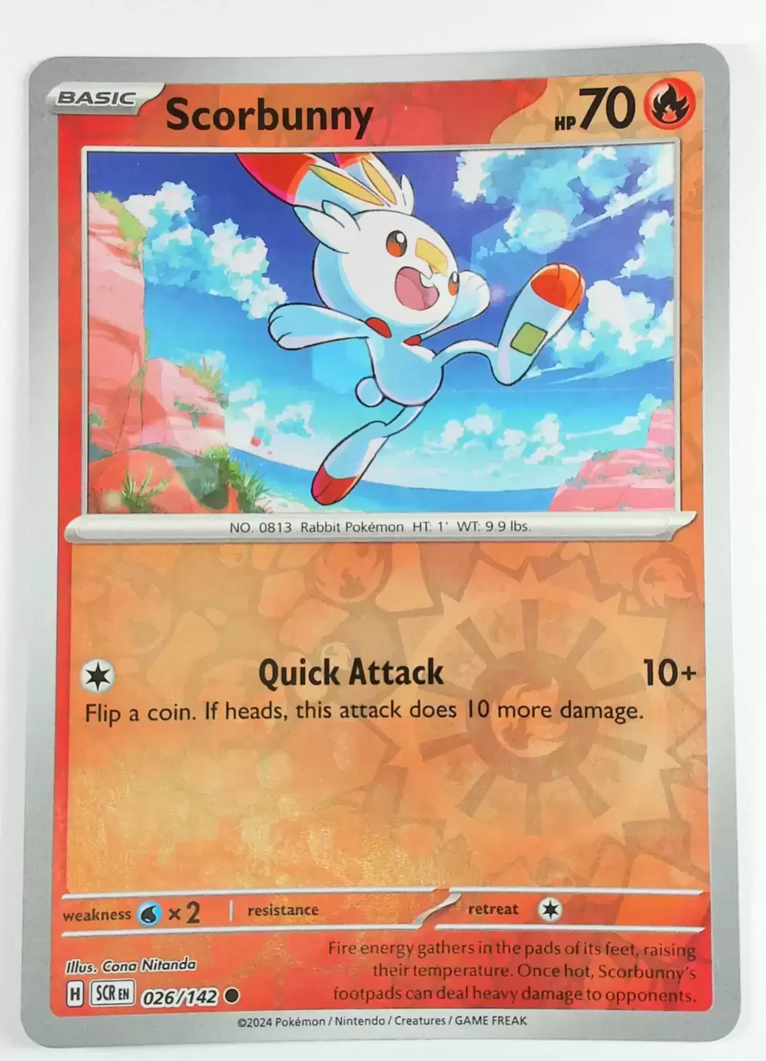 Stellar Crown SCREN - Scorbunny Reverse