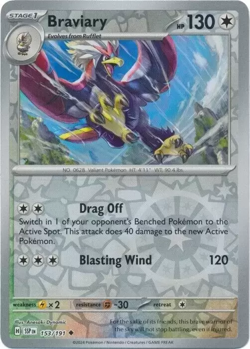 Surging Sparks SSPEN - Braviary Reverse