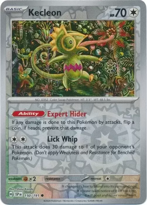 Surging Sparks SSPEN - Kecleon Reverse