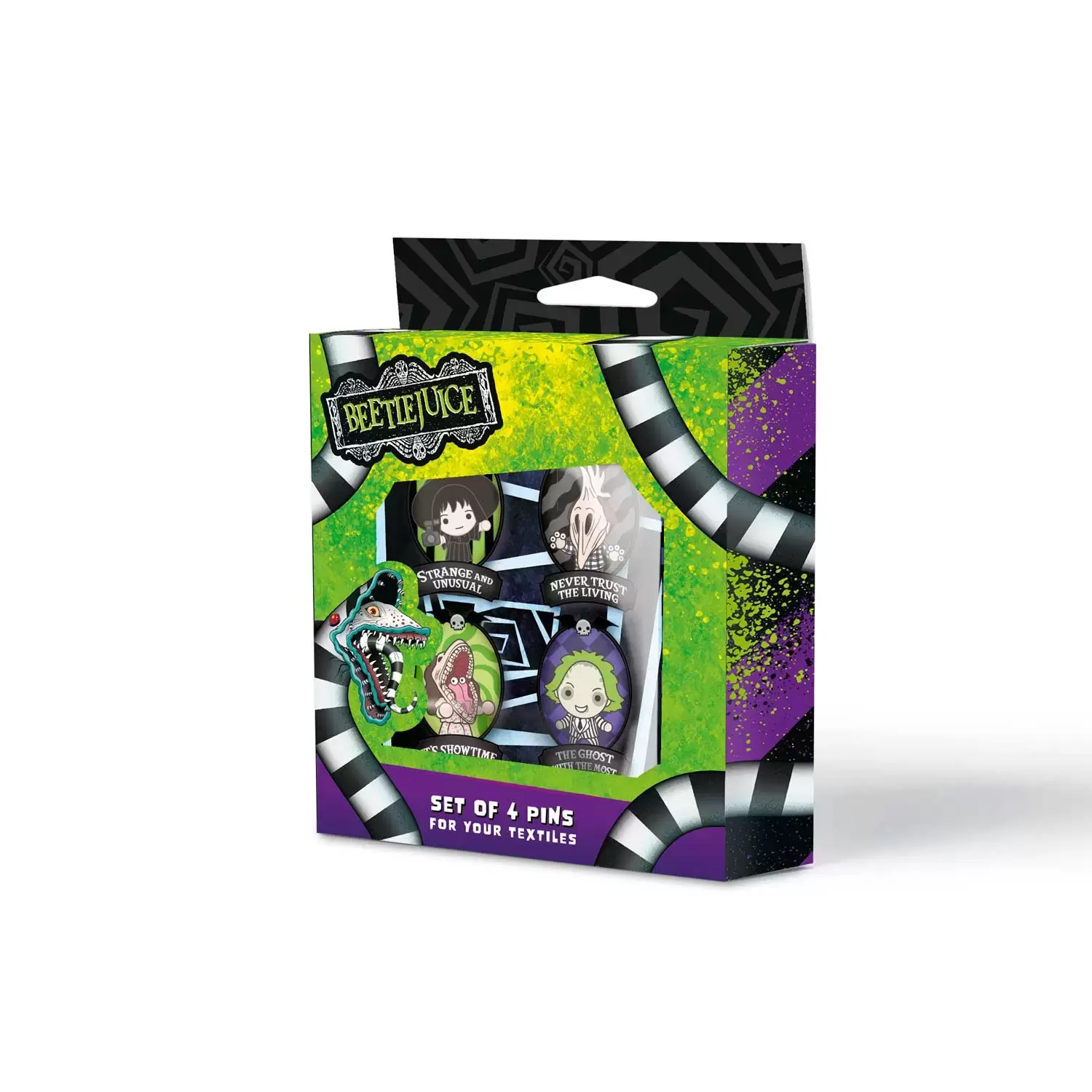Pin\'s Divers - Beetlejuice Set Of 4 Pins