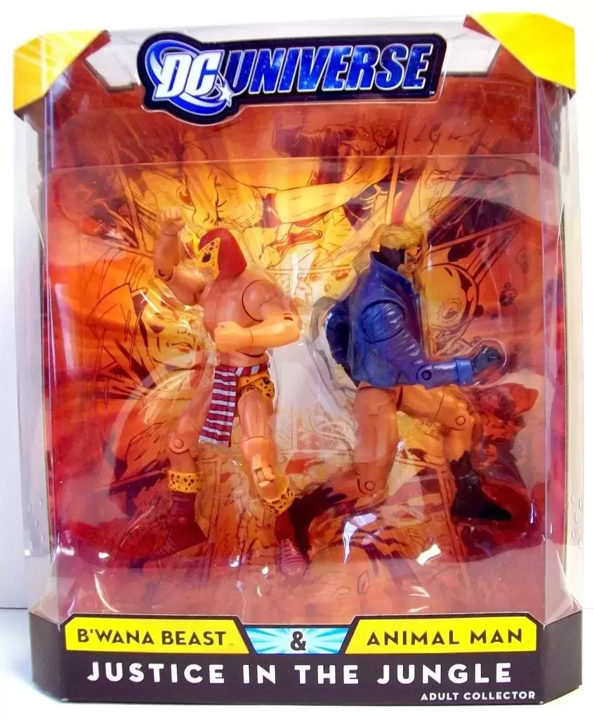 DC Universe - Justice in the Jungle - B\'Wana Beast & Animal Man