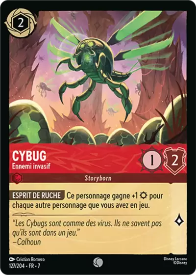 L\'Ile d\'Archazia - Chapitre 7 - Cybug, Ennemi invasif