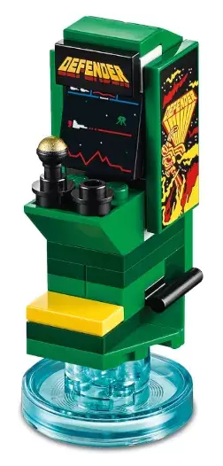 Lego Dimensions Minifigures & Toy Tags - Arcade machine