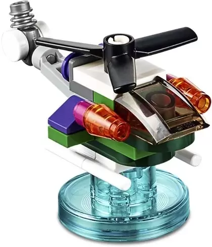 Lego Dimensions Minifigures & Toy Tags - The Joker\'s chopper