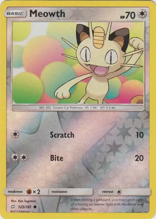Team Up - Meowth Reverse