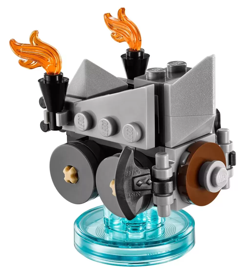 Lego Dimensions Minifigures & Toy Tags - Axe charriot