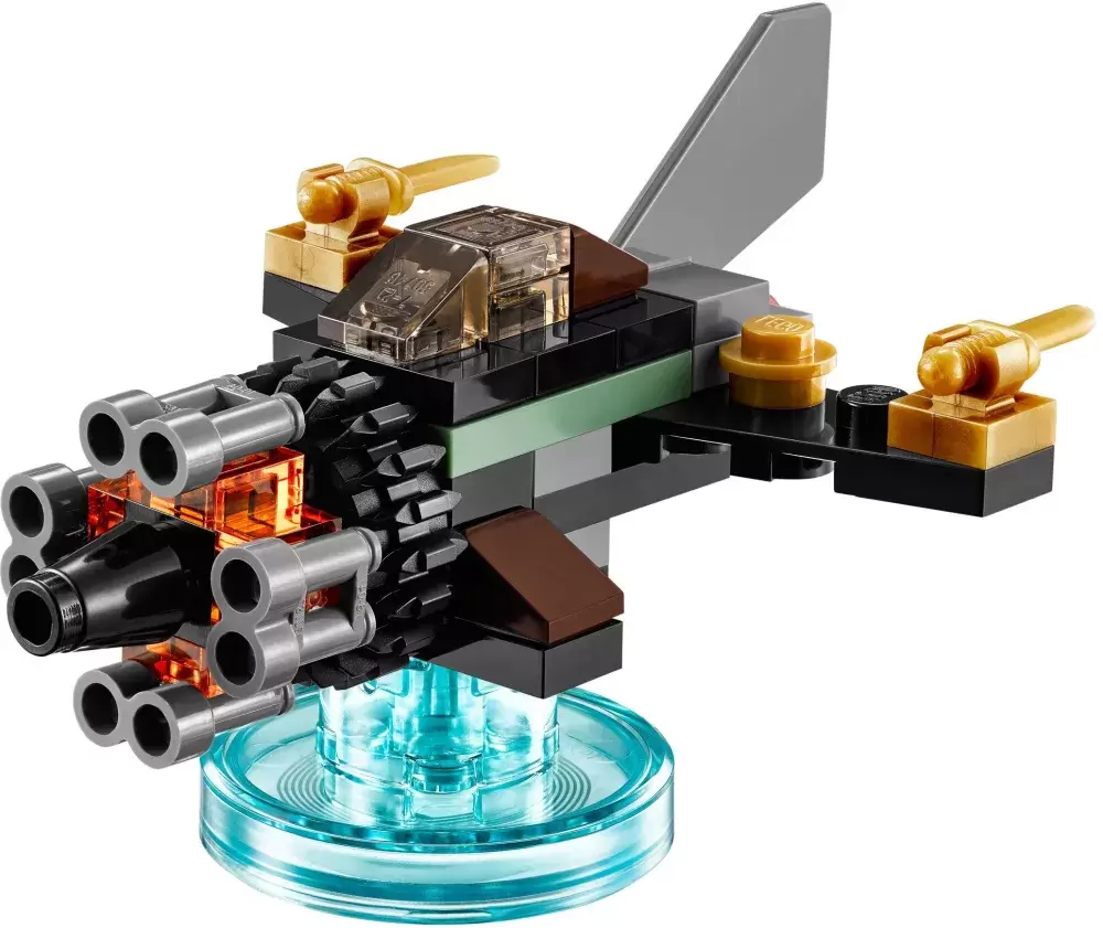 Lego Dimensions Minifigures & Toy Tags - Boulder Bomber