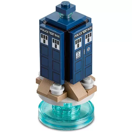 Lego Dimensions Minifigures & Toy Tags - Tardis