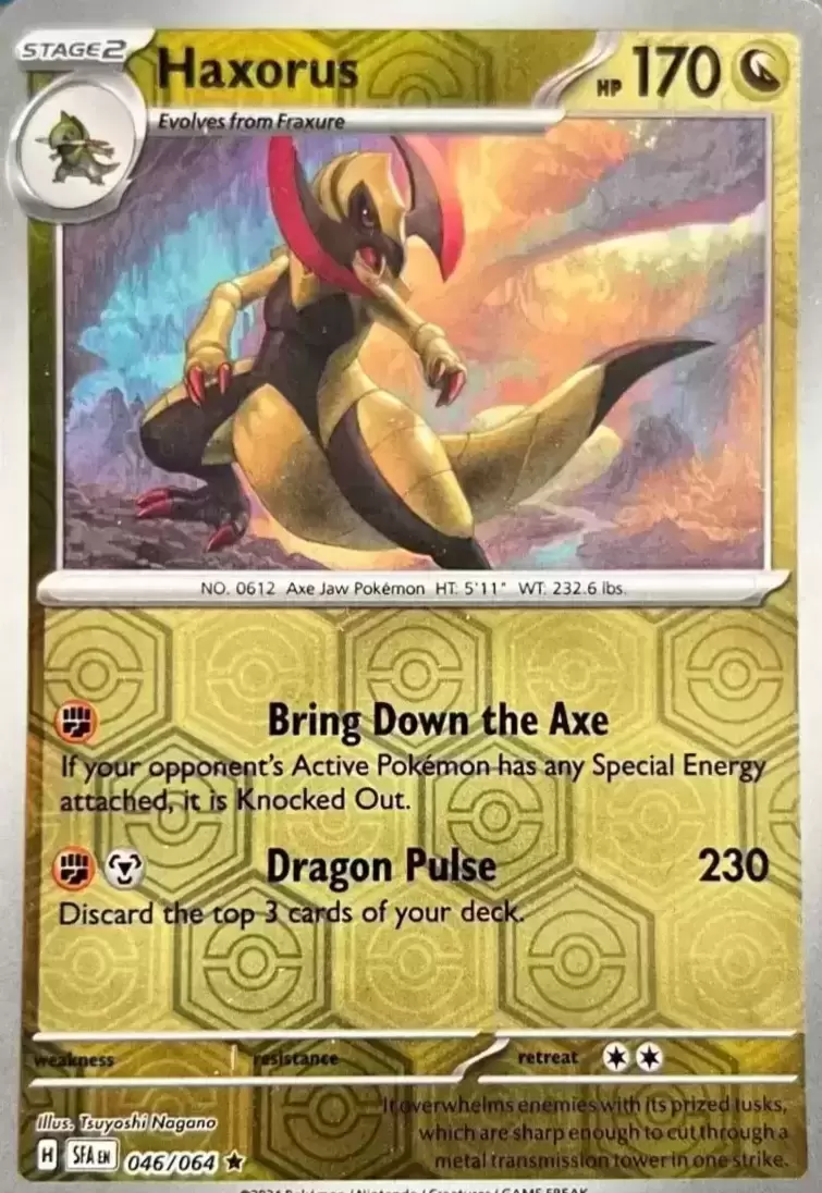 Shrouded Fable - SFAEN - Haxorus Reverse