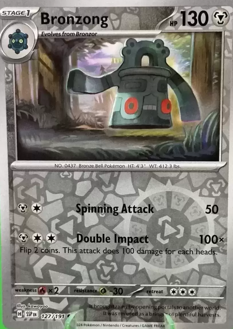 Surging Sparks SSPEN - Bronzong Reverse