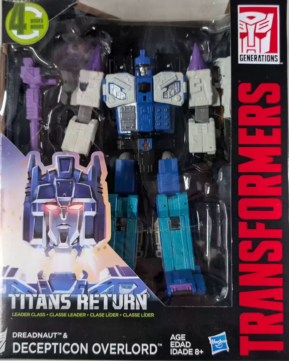 Transformers Generation Titans Return - Dreadnaut & Deception Overlord