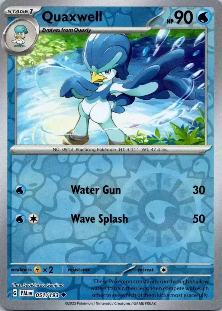 Paldea Evolved - PALEN - Quaxwell Reverse
